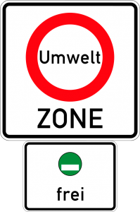 Verkehrszeichen Umweltzone