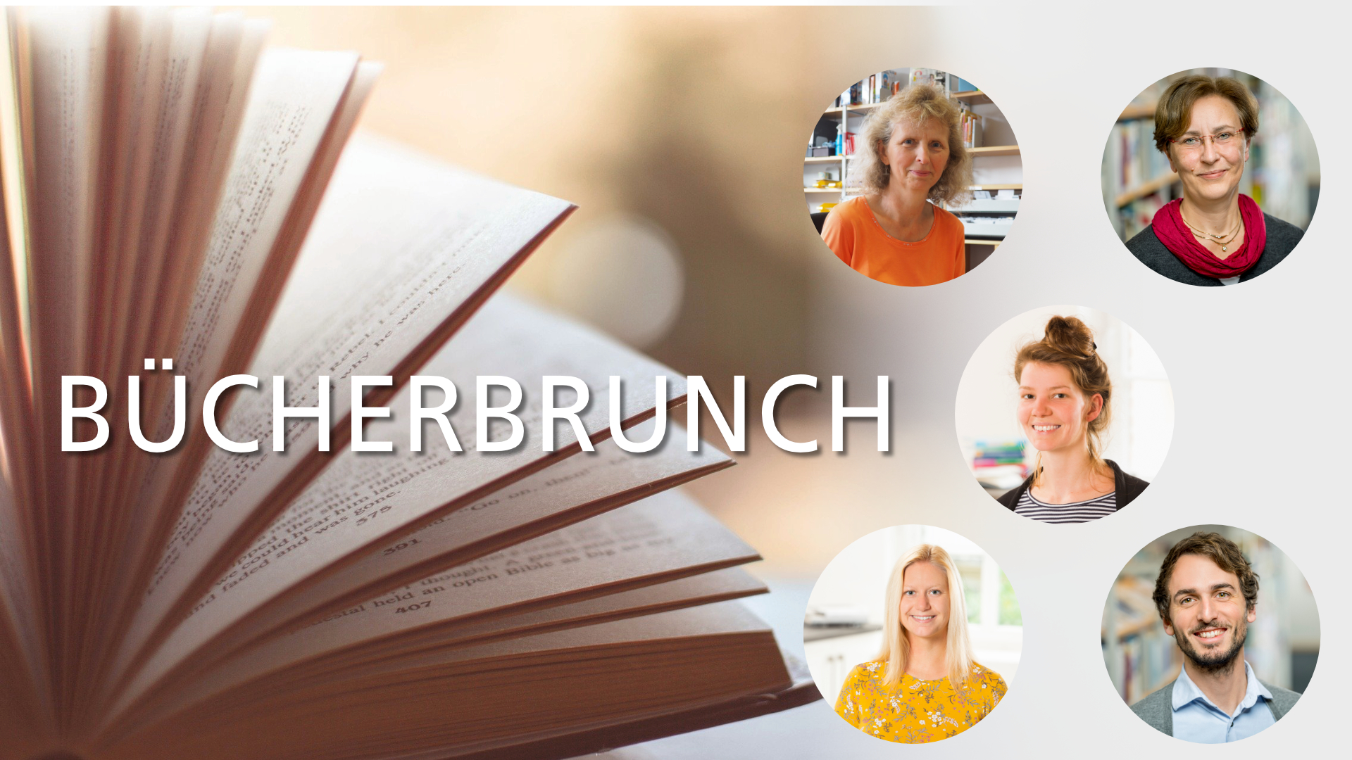 Bücherbrunch der Stadtbibliothek und Bücher Wenner