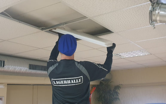 Energie sparen: LED-Panels in allen Räumen