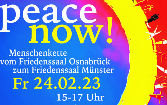 Peace now! Frieden – Gerechtigkeit – Klimaschutz