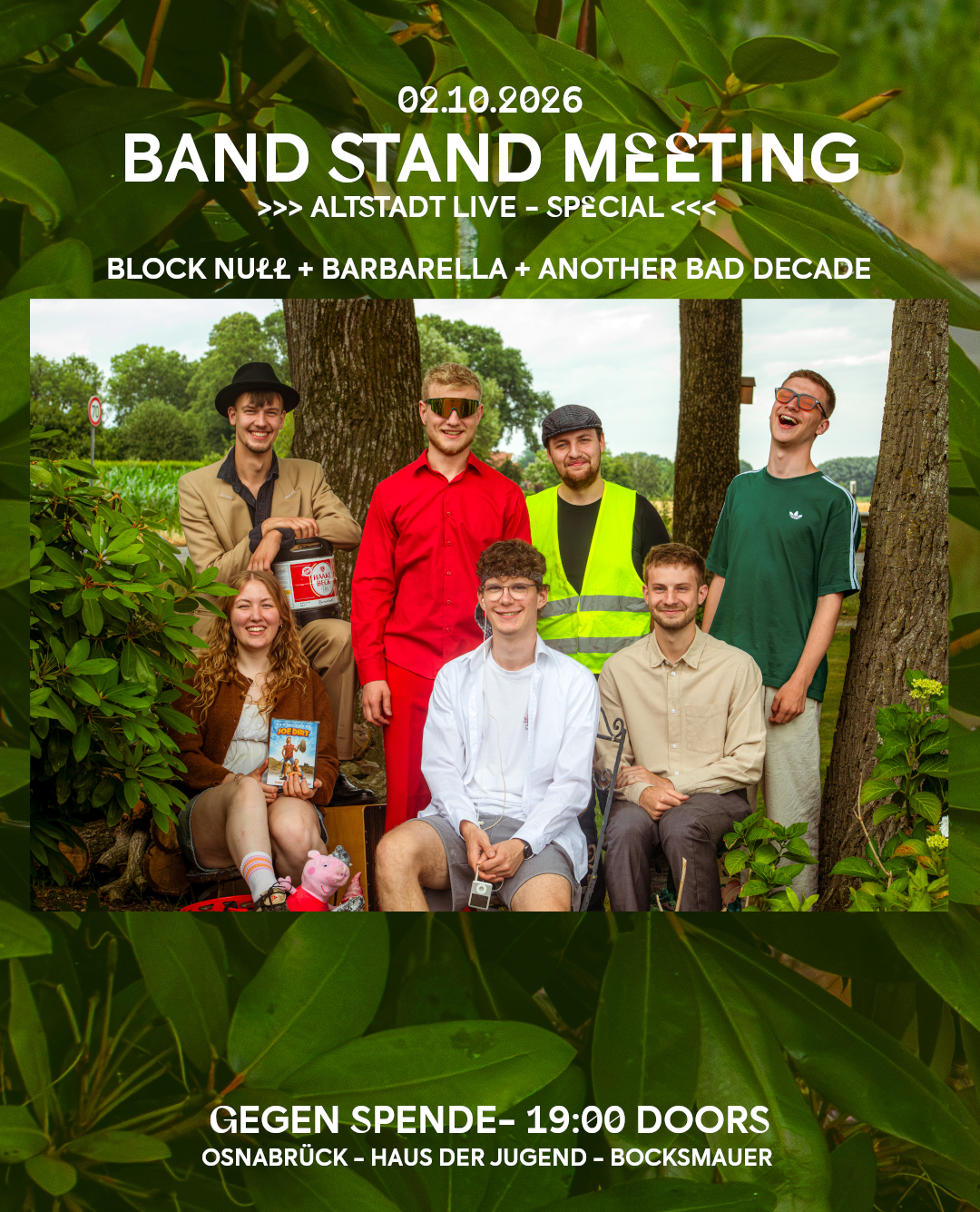 Band Stand Meeting an der Bocksmauer. Altstadt Live - Special