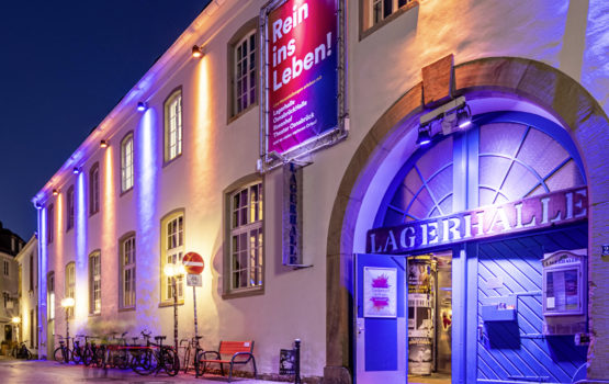 Lagerhalle jetzt noch früher