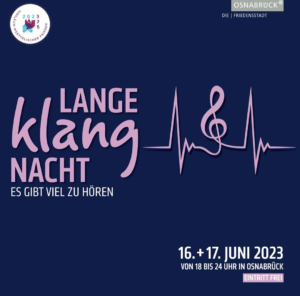 Werbebild für Lange Klangnach 2023