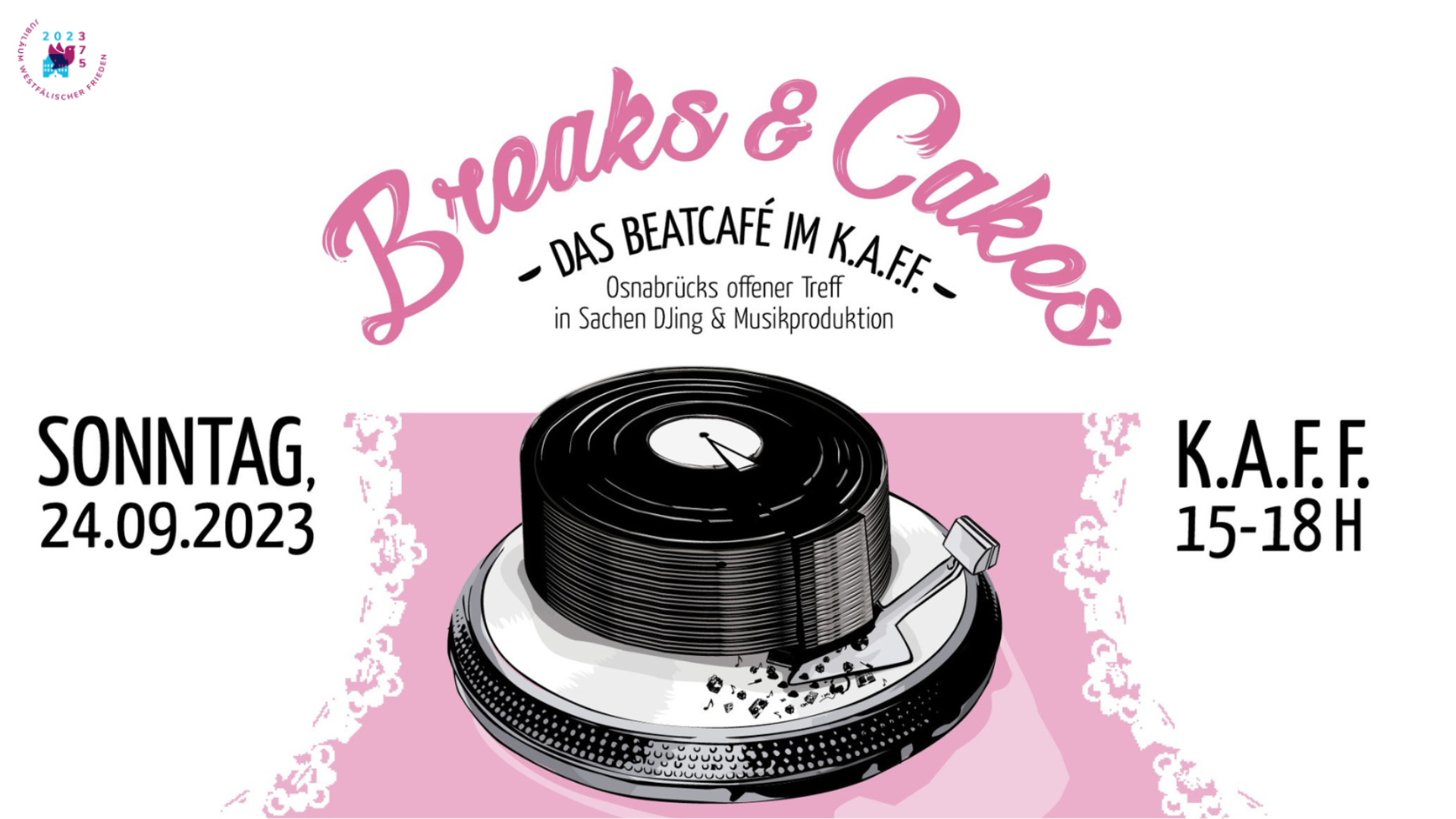 Breaks and Cakes Beat Café im KAFF