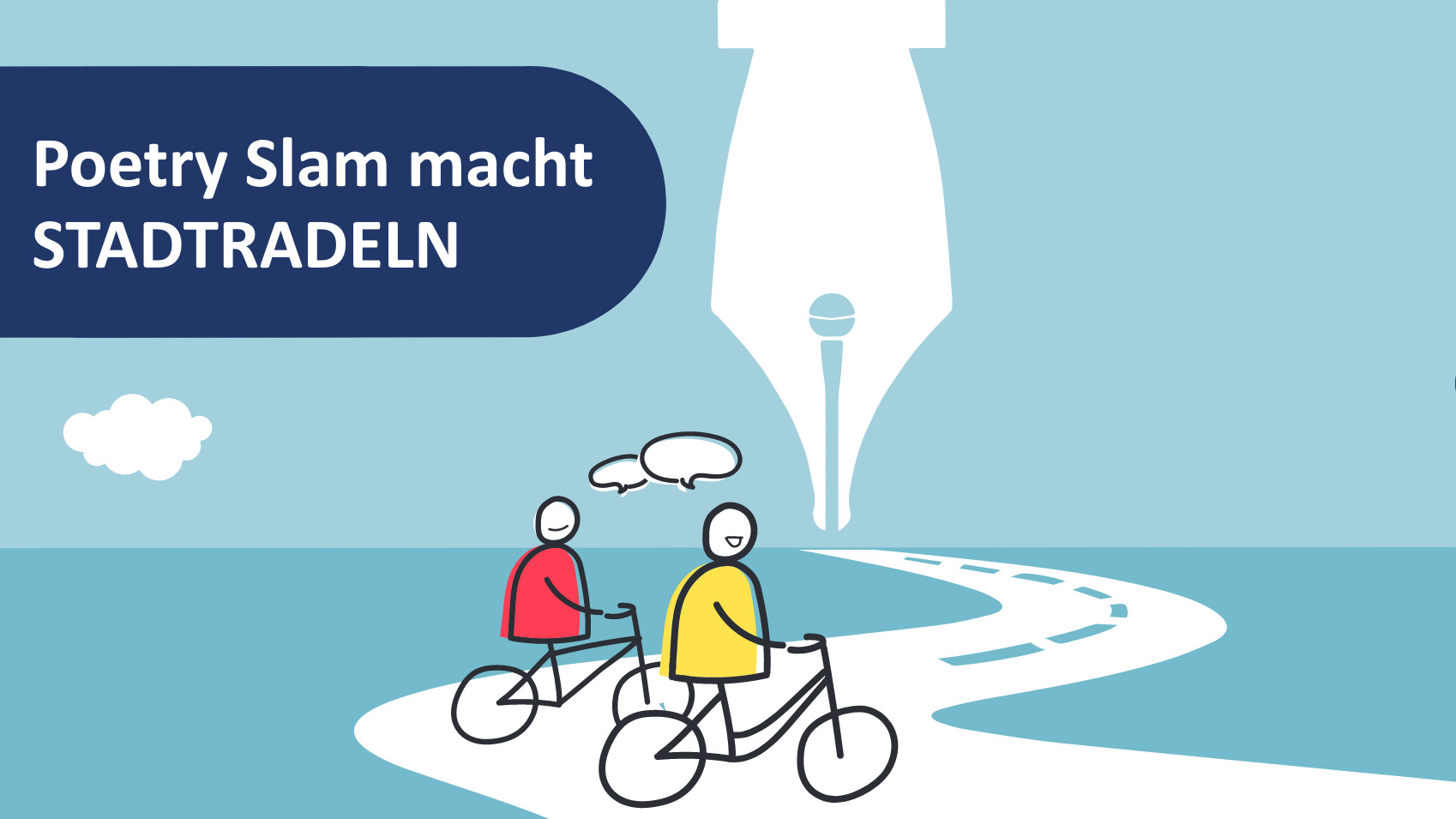 Poetry Slam macht Stadtradeln