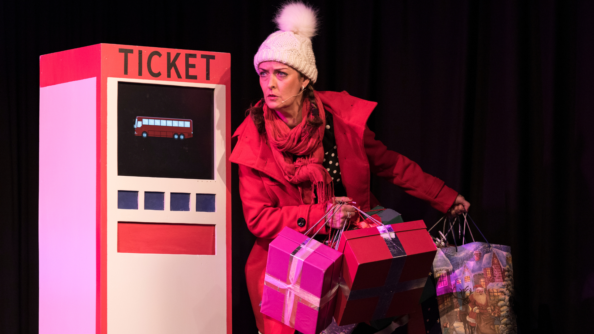 Wolff und der Weihnachtsstern ©Angela von Brill
