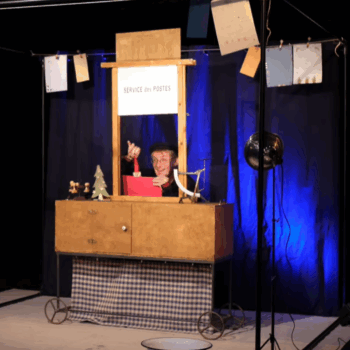 Als der Briefträger den Weihnachtsmann traf 