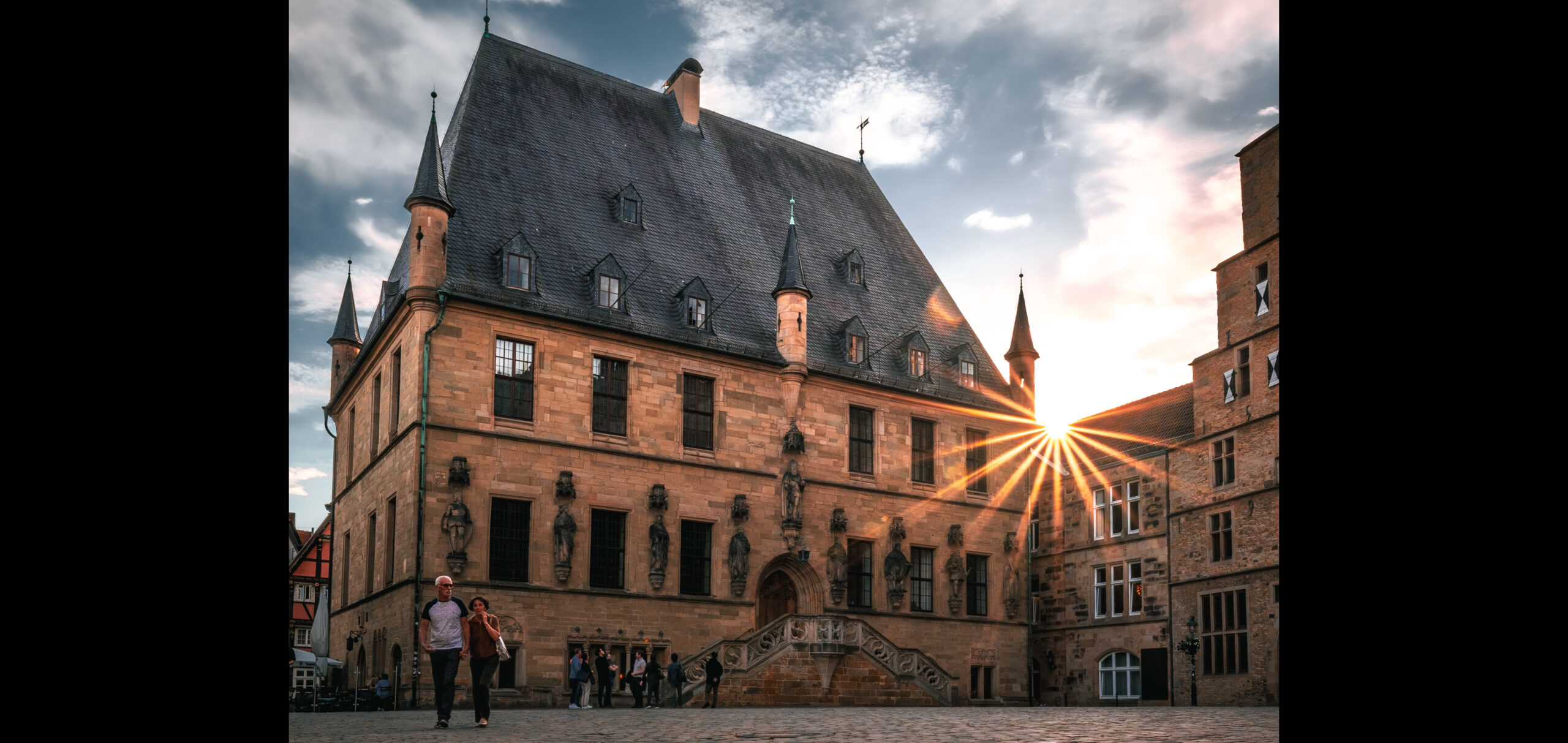 Das Osnabrücker Rathaus. Fotografiert von Stefanie Nacke