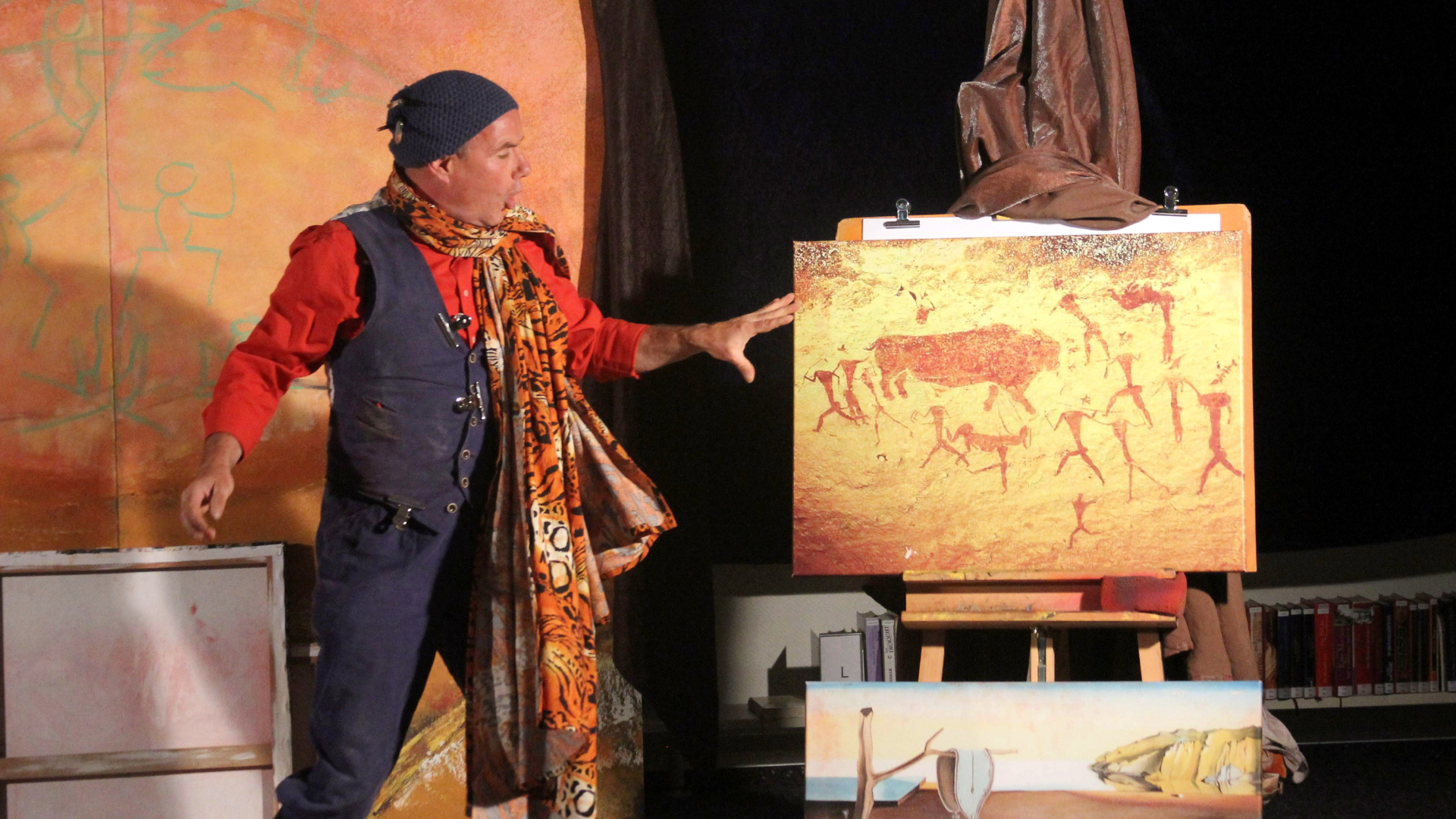 Tom Teuer_Wie die Buchstaben entstanden_HP Theater Tom Teuer: Wie die Buchstaben entstanden