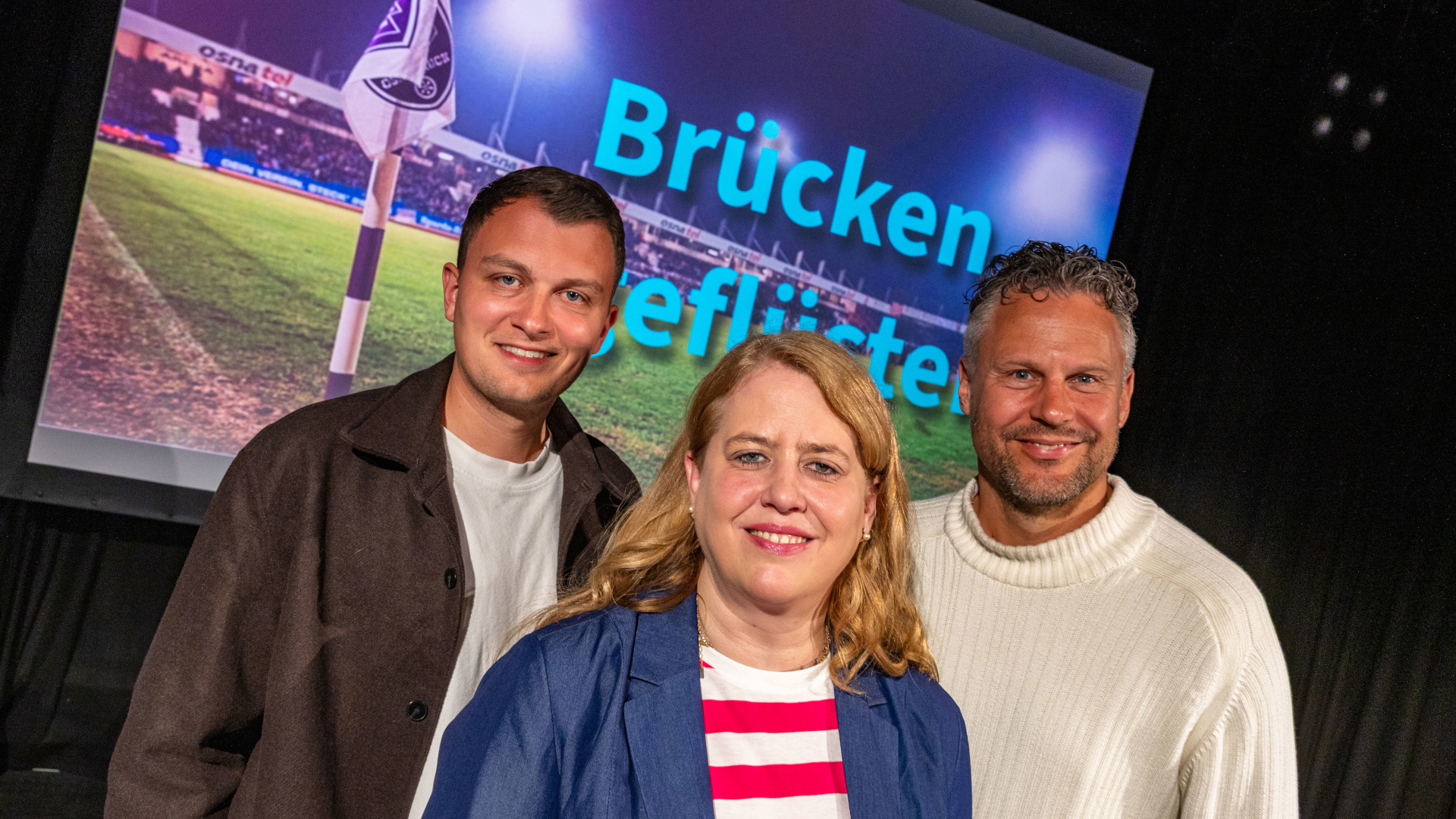 Die Sportredaktion der NOZ: Susanne Fetter, Malte Artmeier und Benjamin Kraus