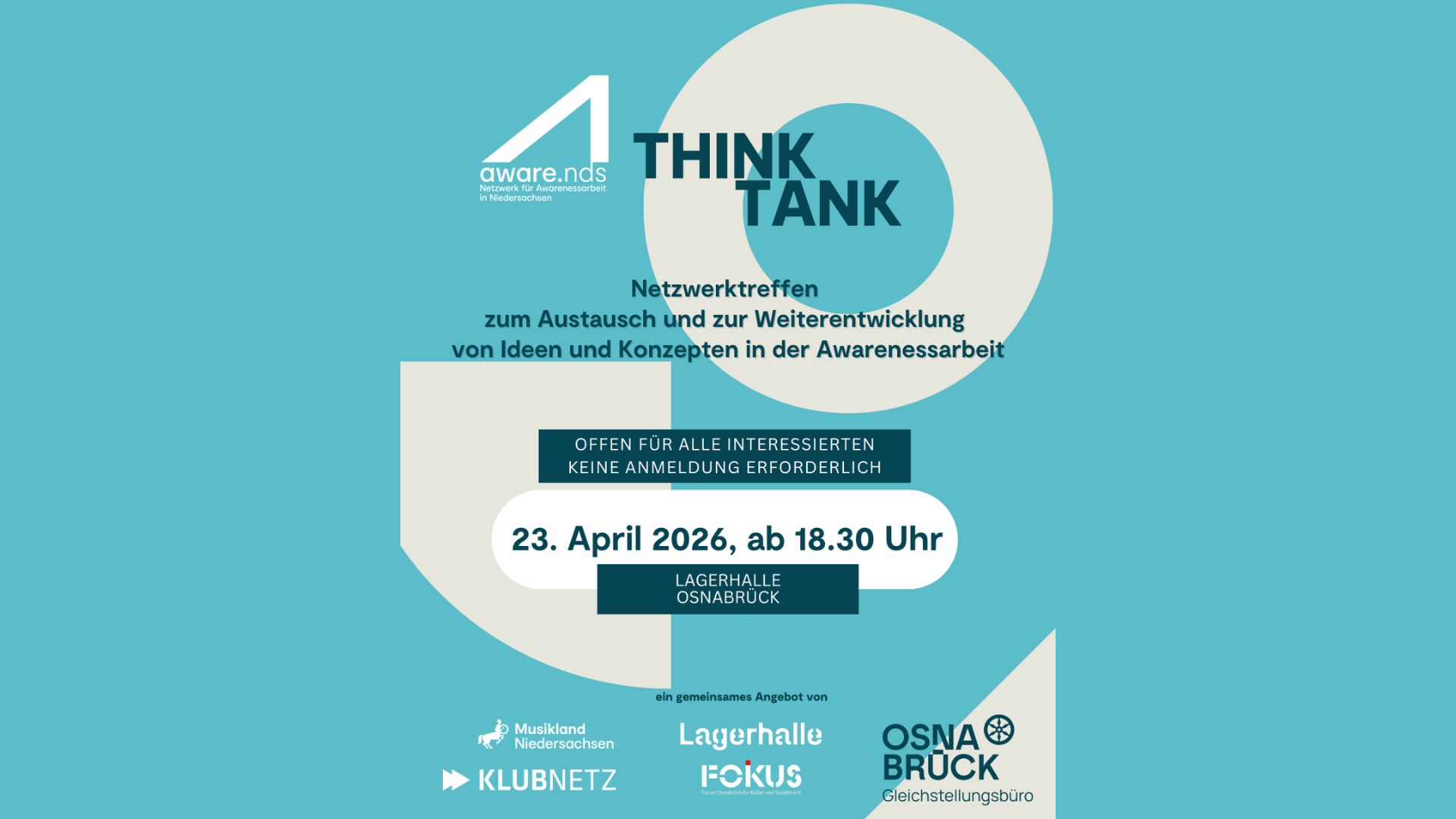 ThinkTank Awarenessarbeit: Wie können wir uns nachhaltig vernetzen?