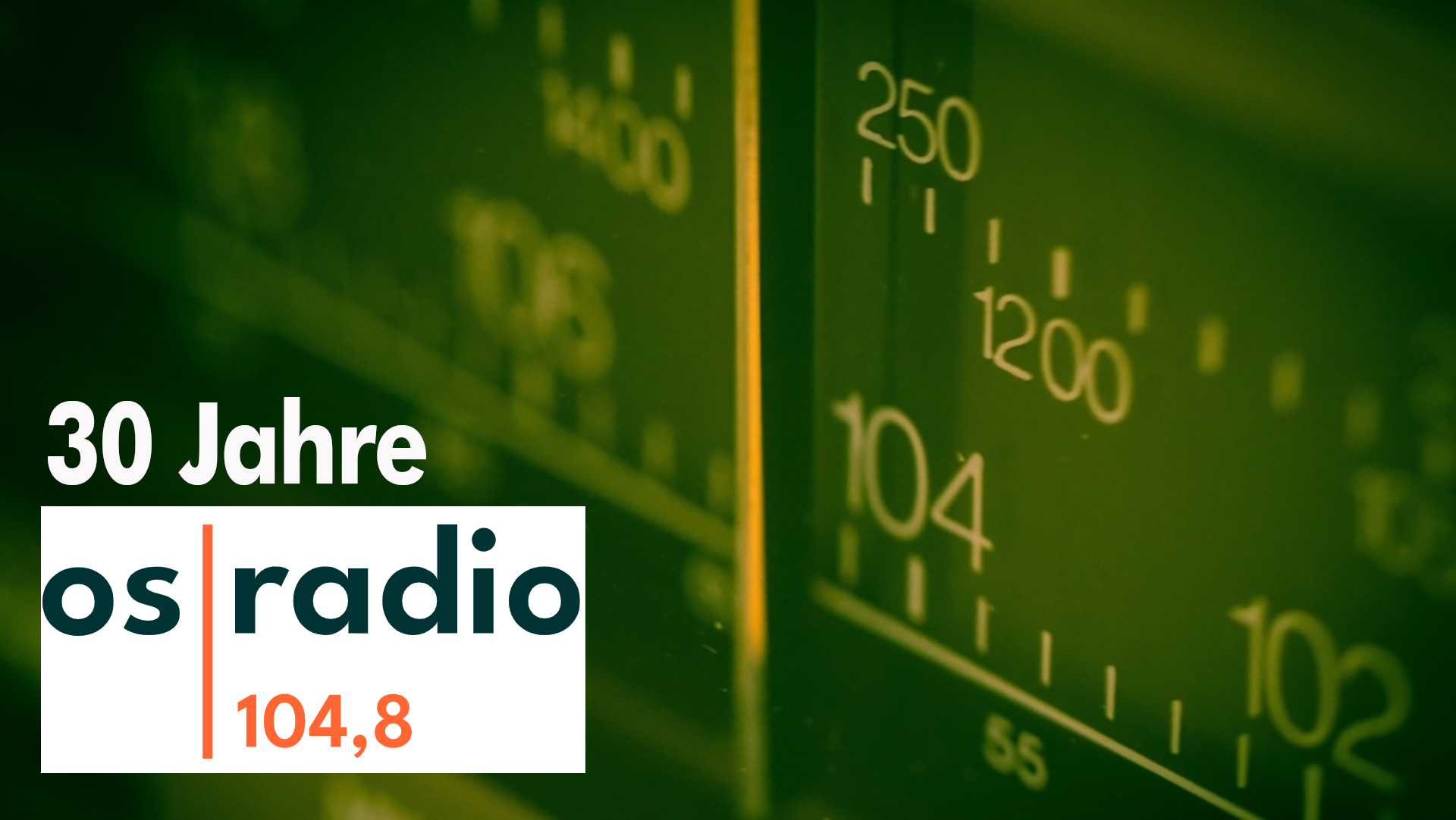 30 Jahre os|radio 104,8