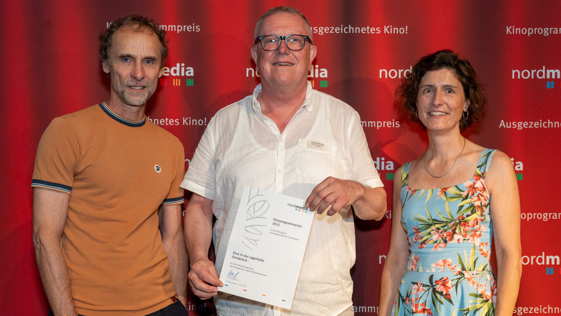 Kinoprogrammpreis für die LAGERHALLE