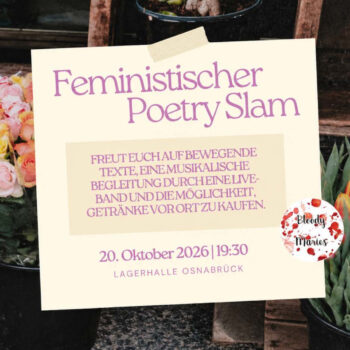 Feministischer Poetry Slam